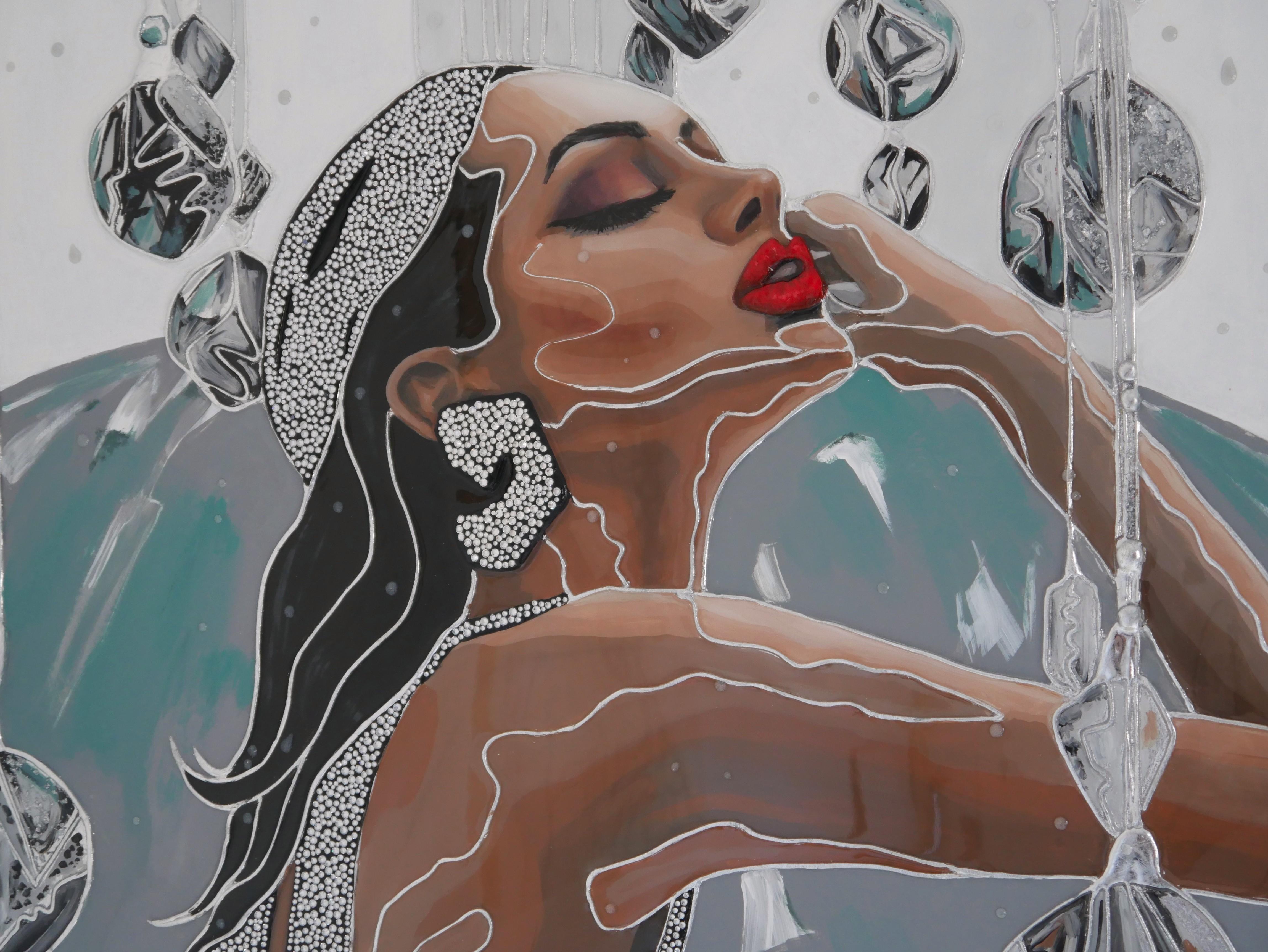 Icone sotto i riflettori - Painting Espressionismo astratto di Lana Ritter
