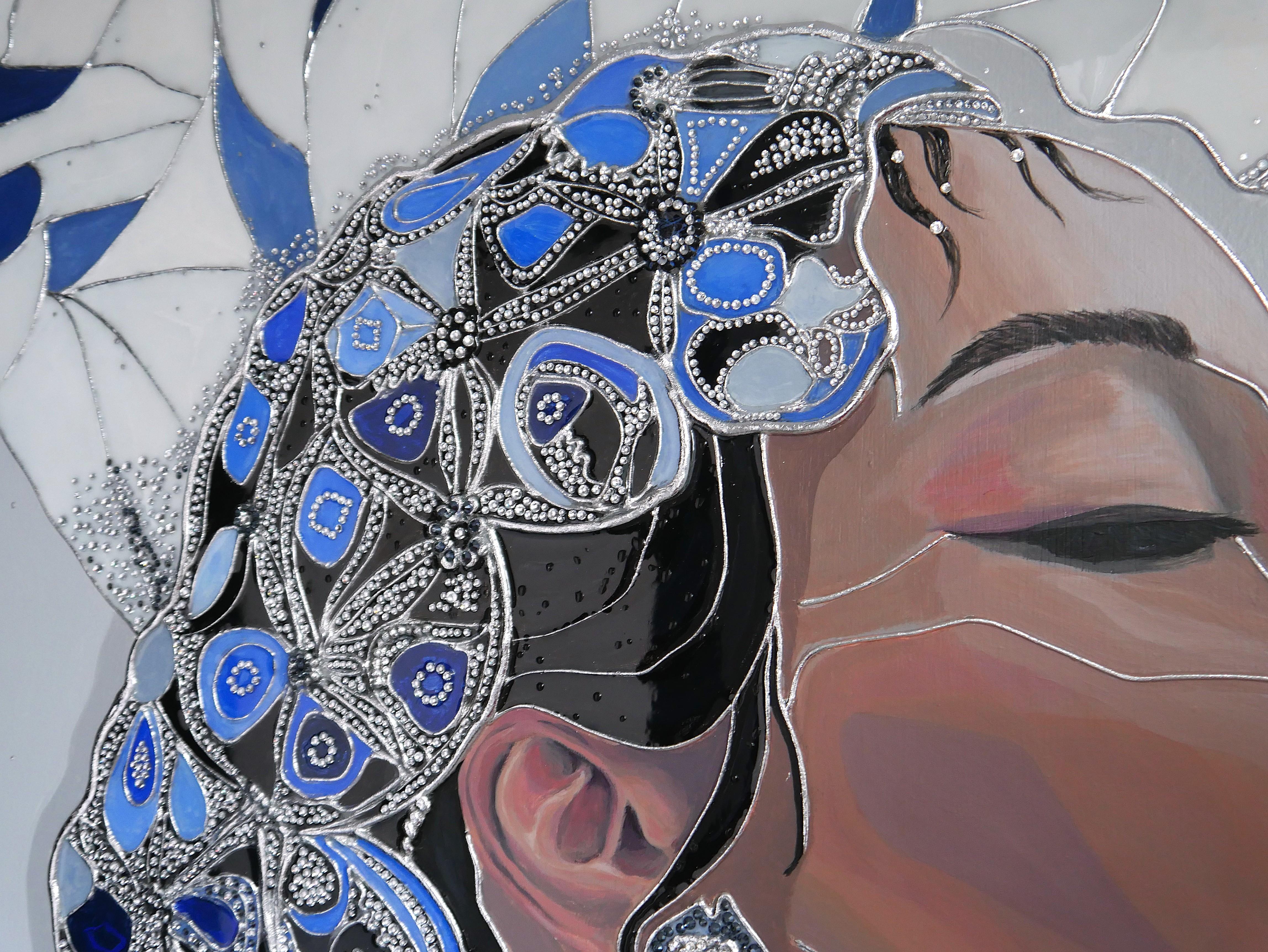 La Icone de París - Painting Expresionismo abstracto de Lana Ritter