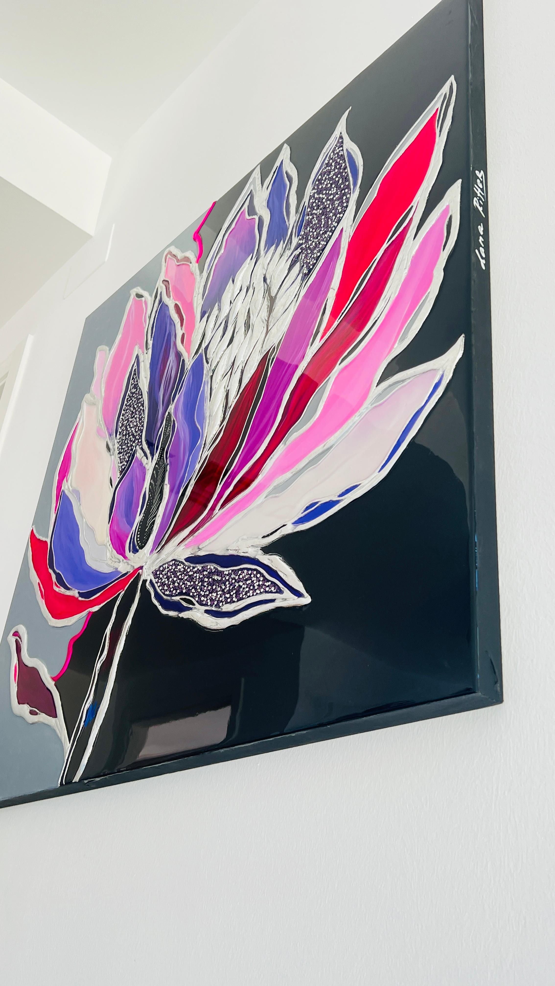 Look me up in Zurich. 3D Painting For Sale 3