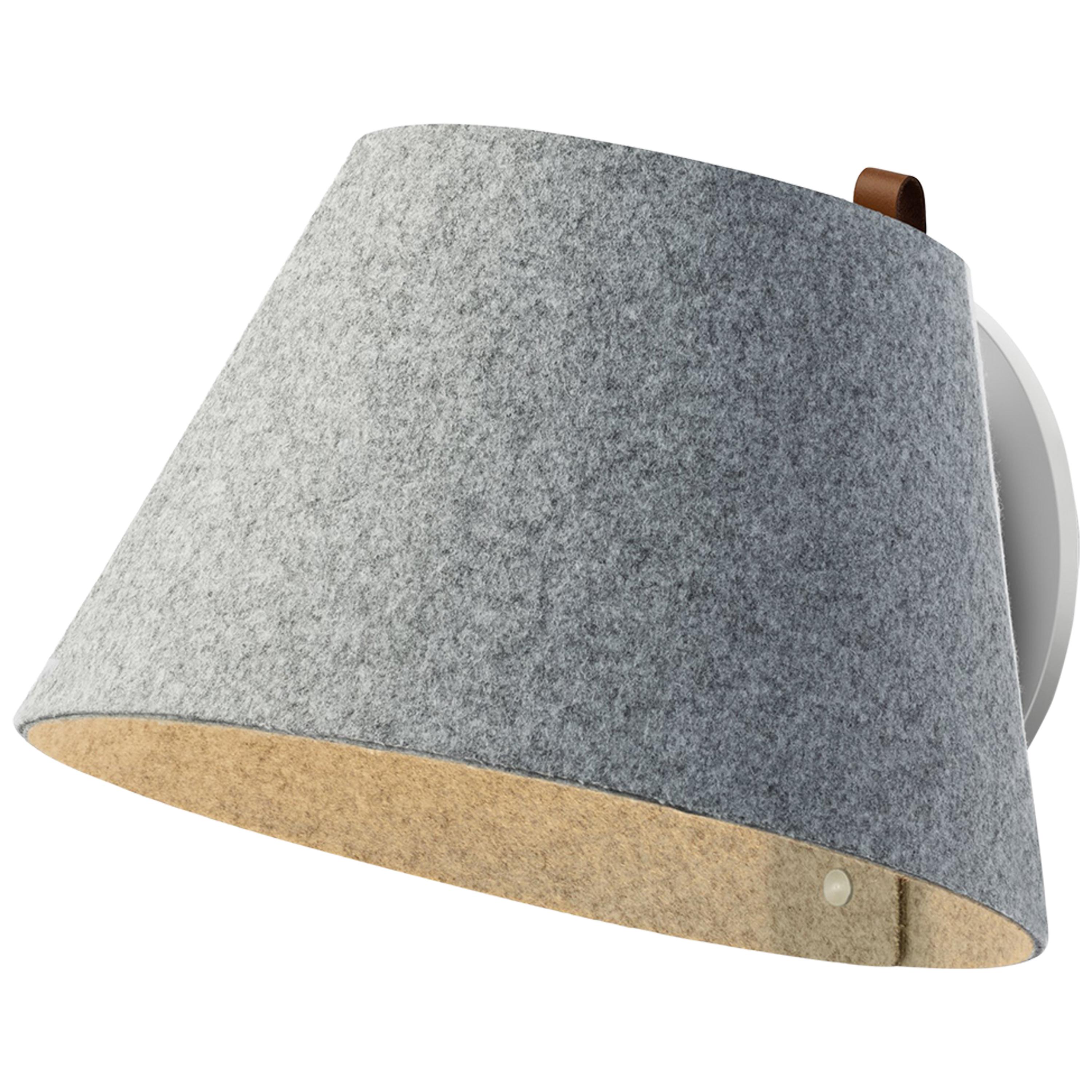 Lana Small Wall Light in Stone & Grey by Pablo Designs