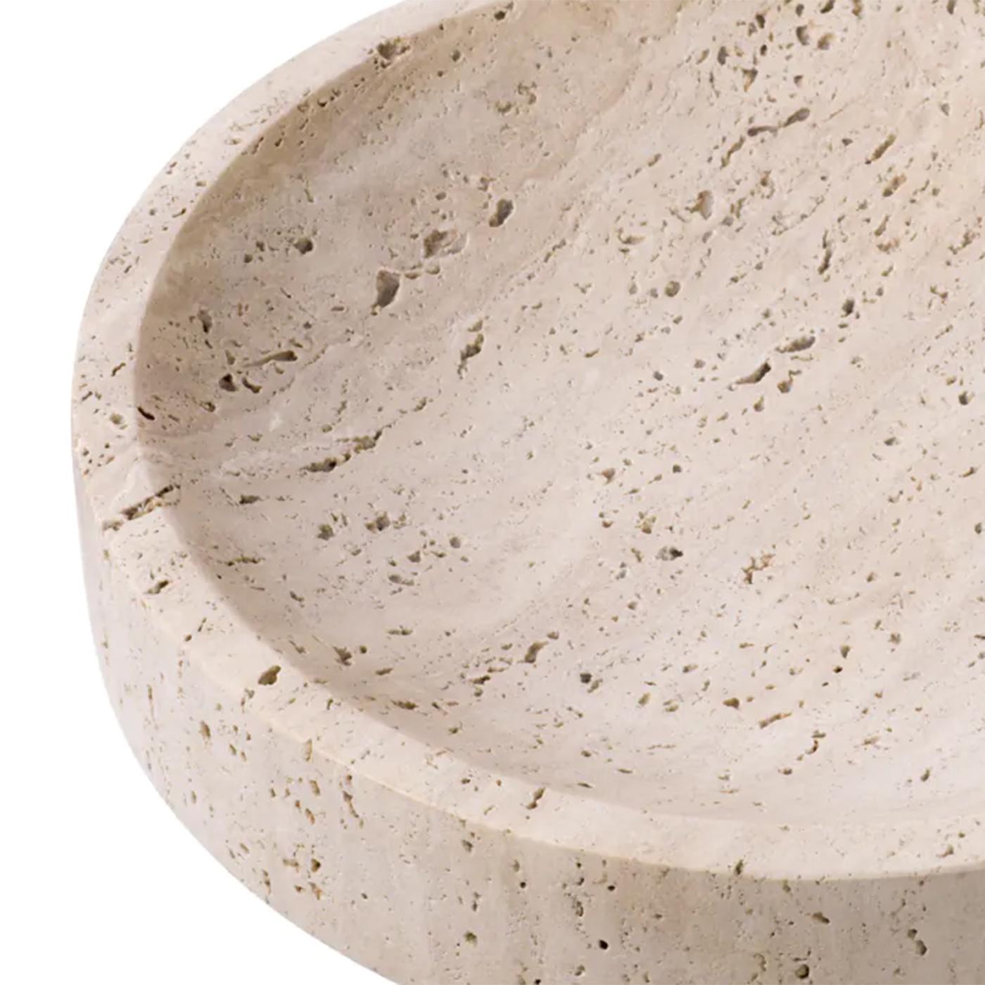 Lana Travertine Bowl For Sale 1