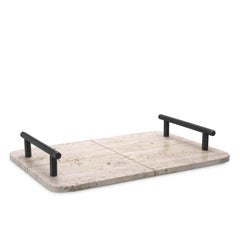 Plateau en travertin Lana