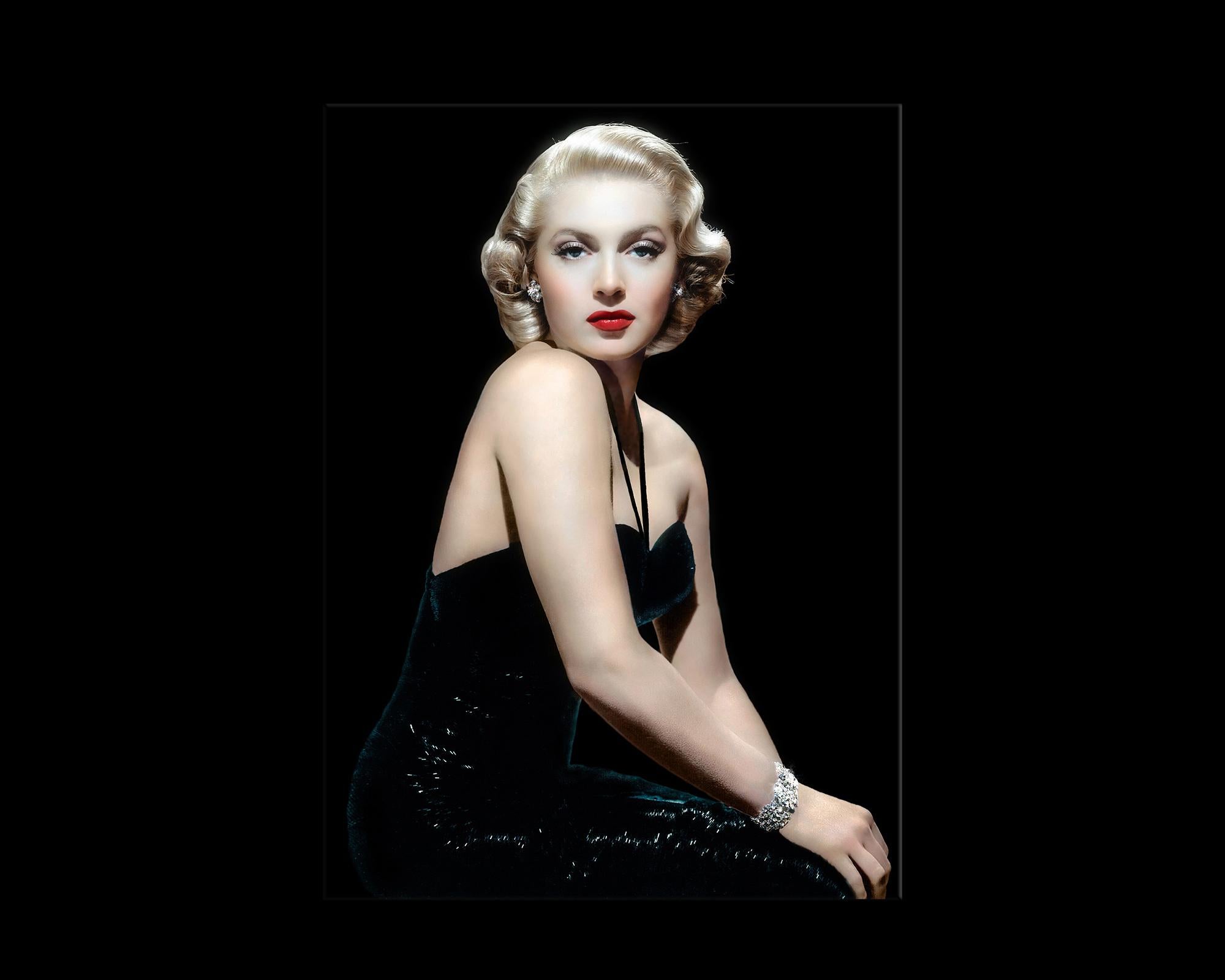 Lana Turner, after Hollywood Regency Photo by Eric Carpenter, Art Deco Era In New Condition For Sale In Fairhope, AL