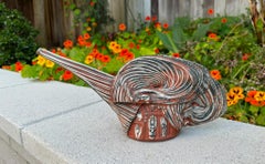 Lana Wilson Ceramic " Artifact Teapot " Sculpture, California, c.1994