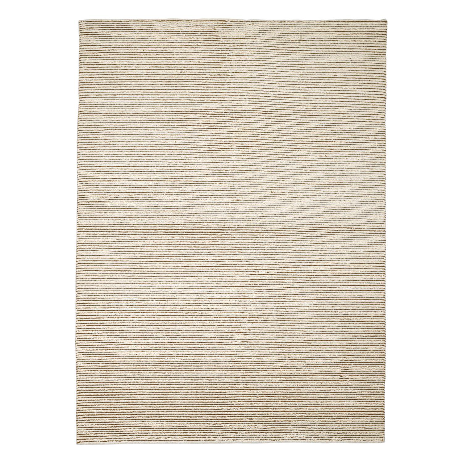 Lanagrossa Modern Rug in Ivory White Pure Wool by Deanna Comellini 170x240 cm