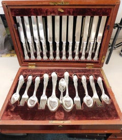 Lancaster Rose by Gorham Sterling Silver Flatware Set 12 Service 102 Pcs Dinner