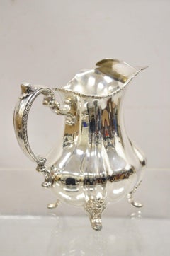 Lancaster Rose by Poole 401A EPCA Silver Plated Water Pitcher