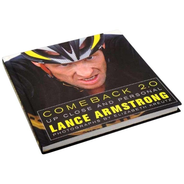 Exemplaire signé Lance Armstrong du livre Comeback 2.0 '2009' Excellent état - En vente à Jersey, GB