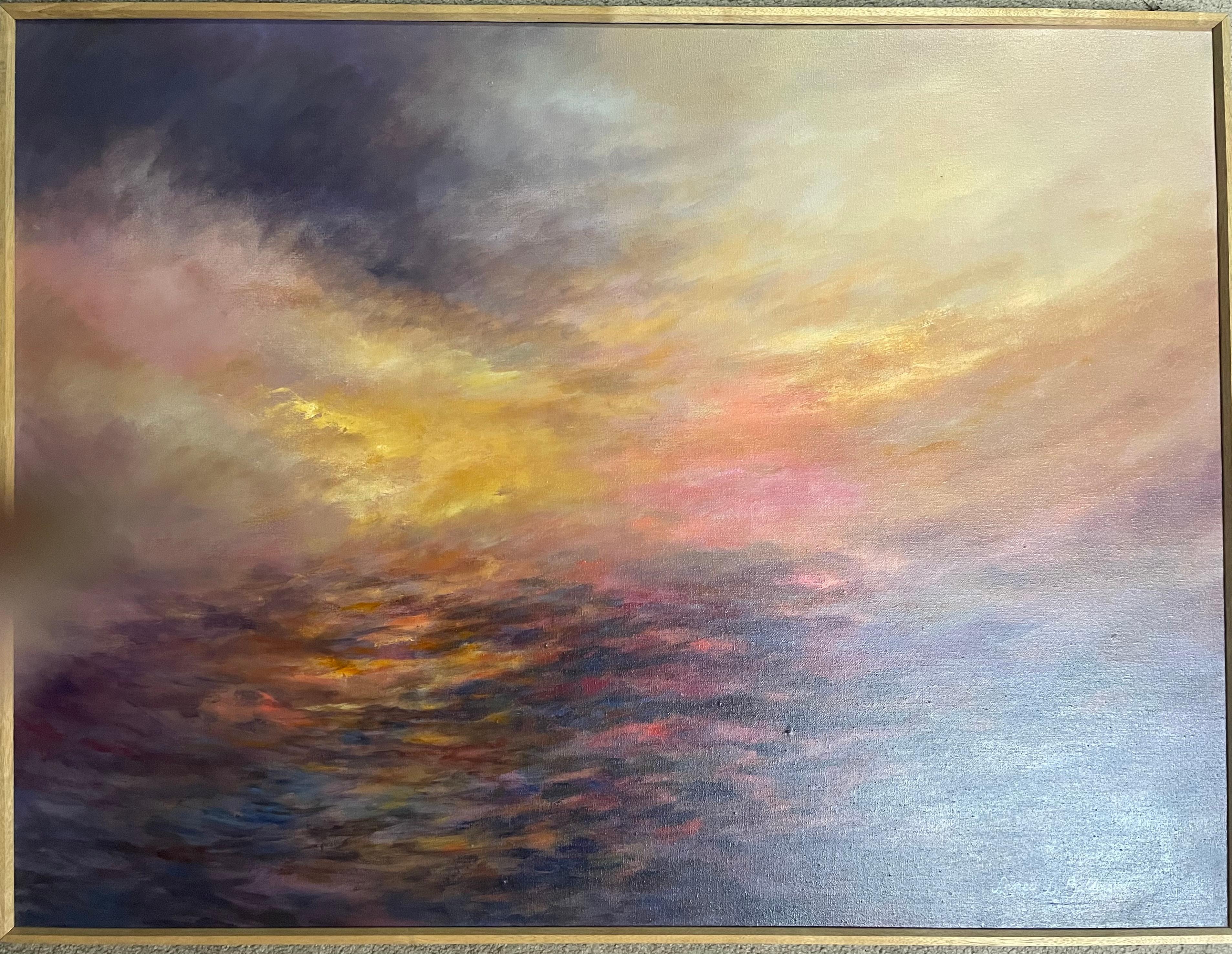 “Ocean Scene” - Painting by Lance Balderson