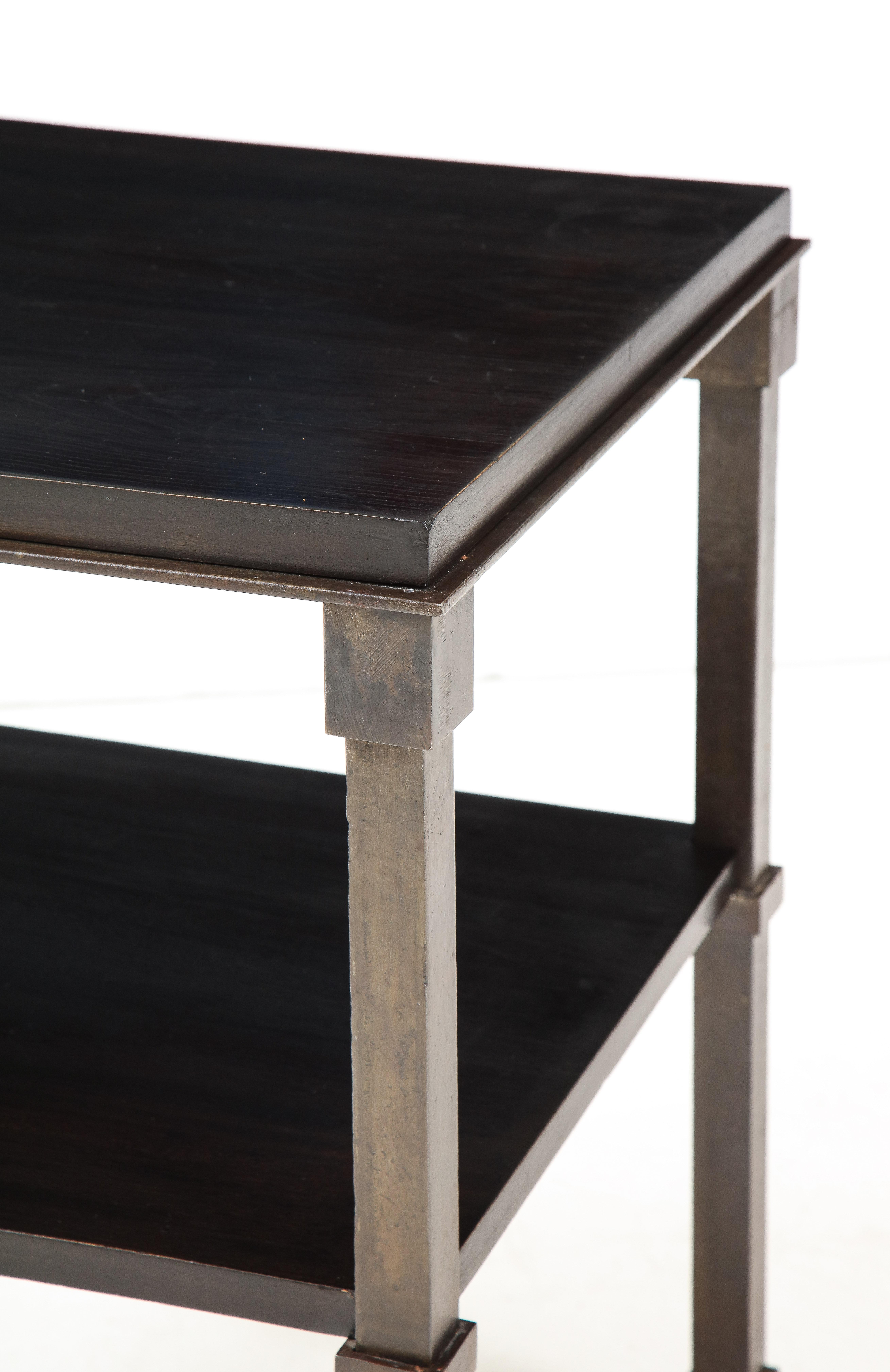 Lance Thompson Made to Order Side Table/Console, in the Style of Jacques Quinet For Sale 2