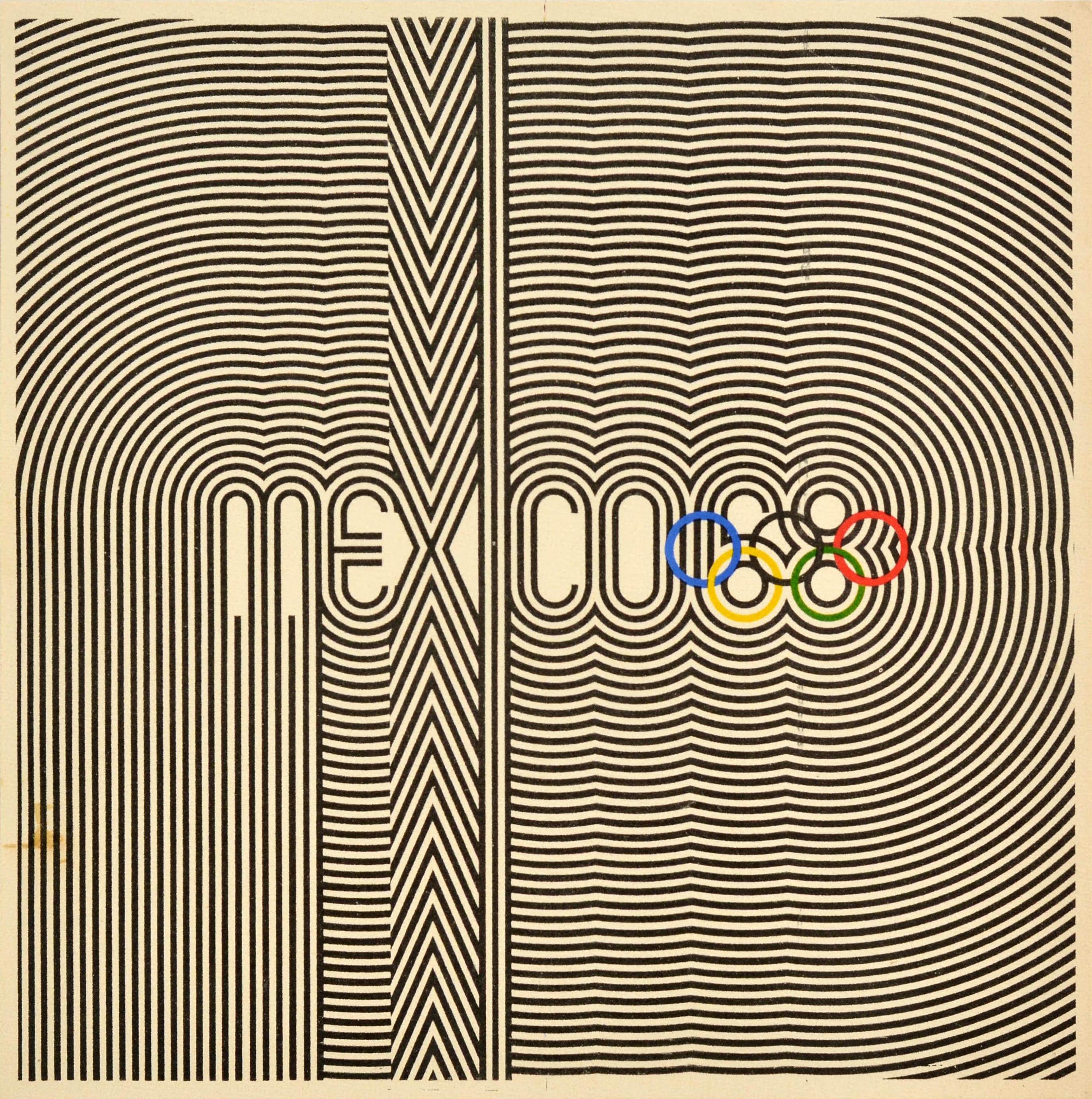juegos olimpicos 1968 logo