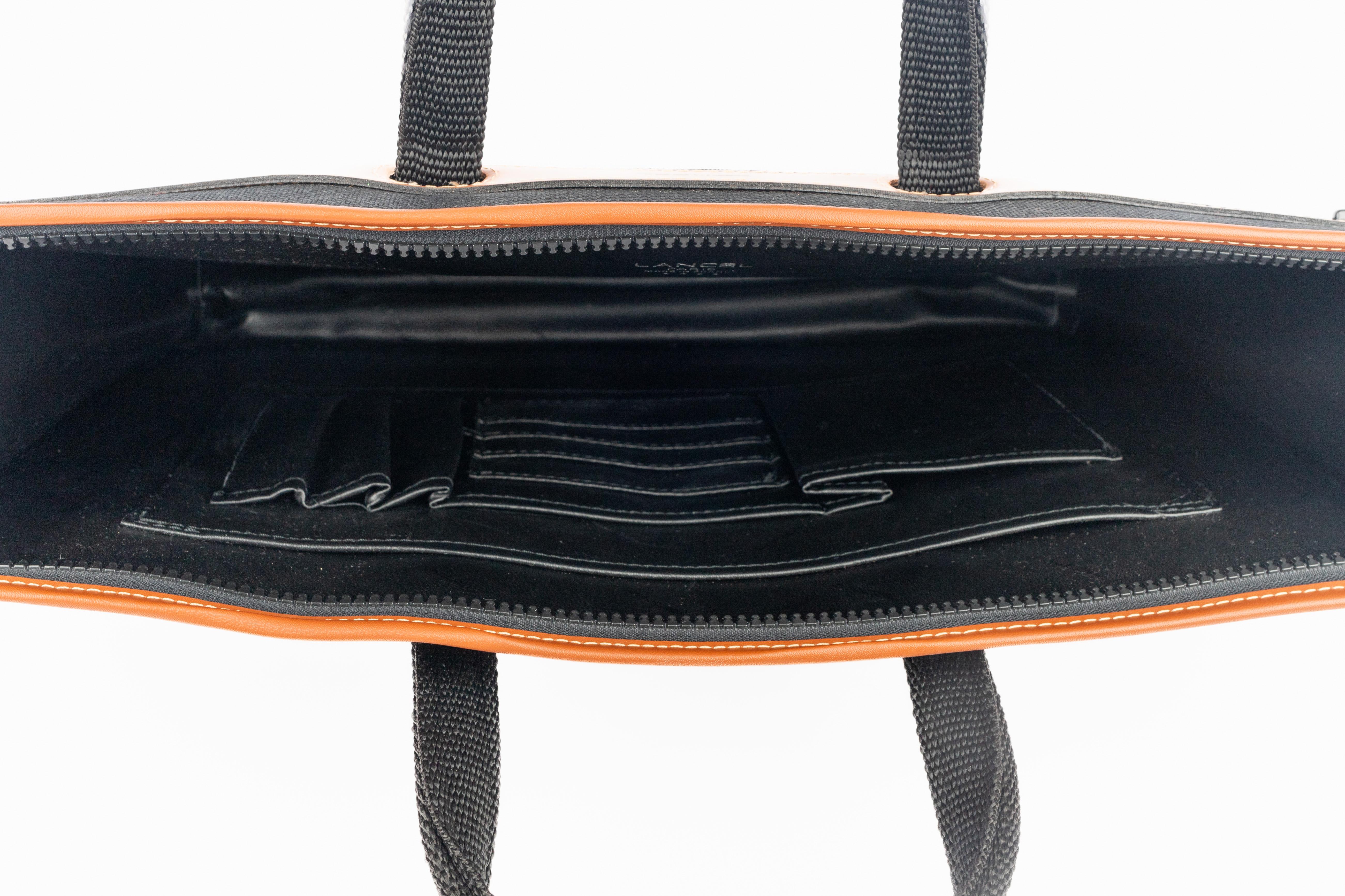 Sac 'briefcase' de Lancel en vente 7