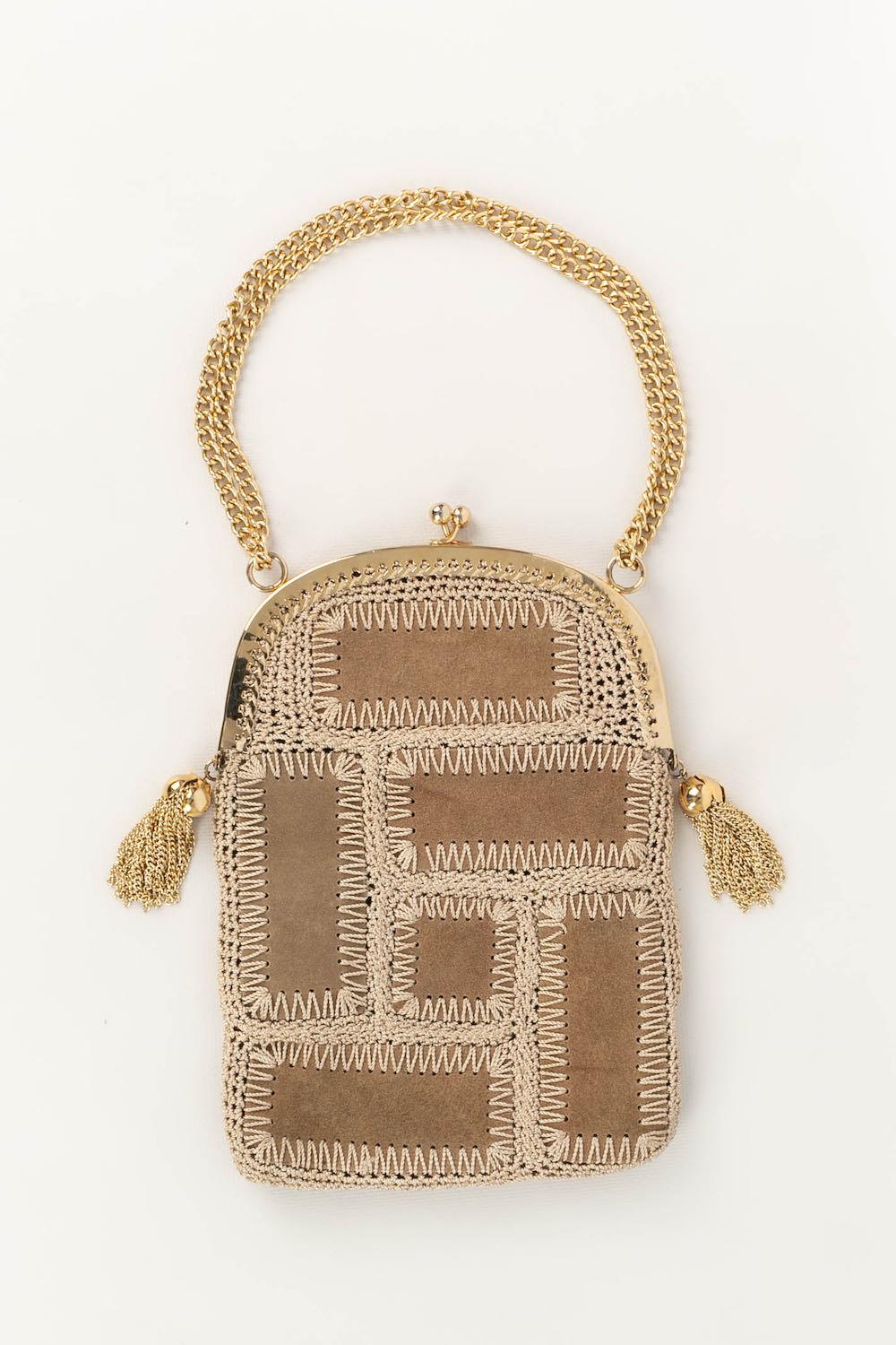 Brown Lancel bag