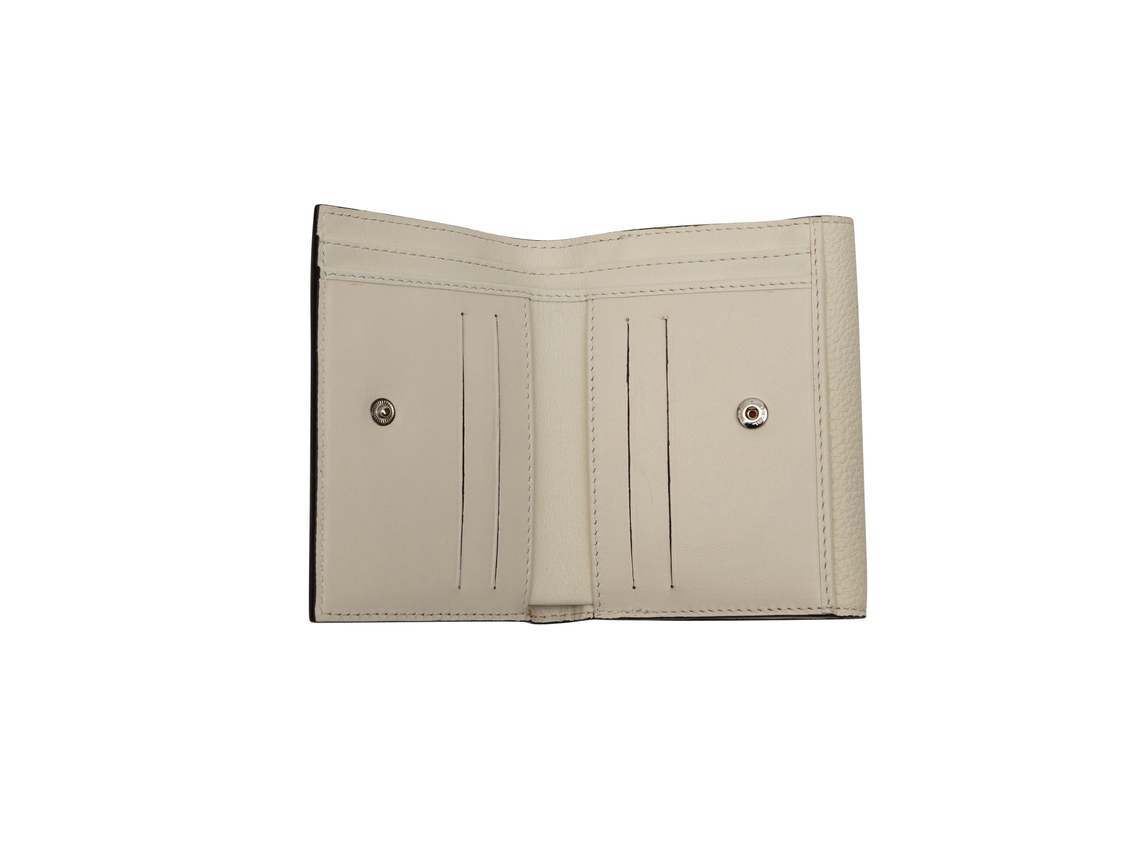 Women's Lancel Beige Leather Wallet