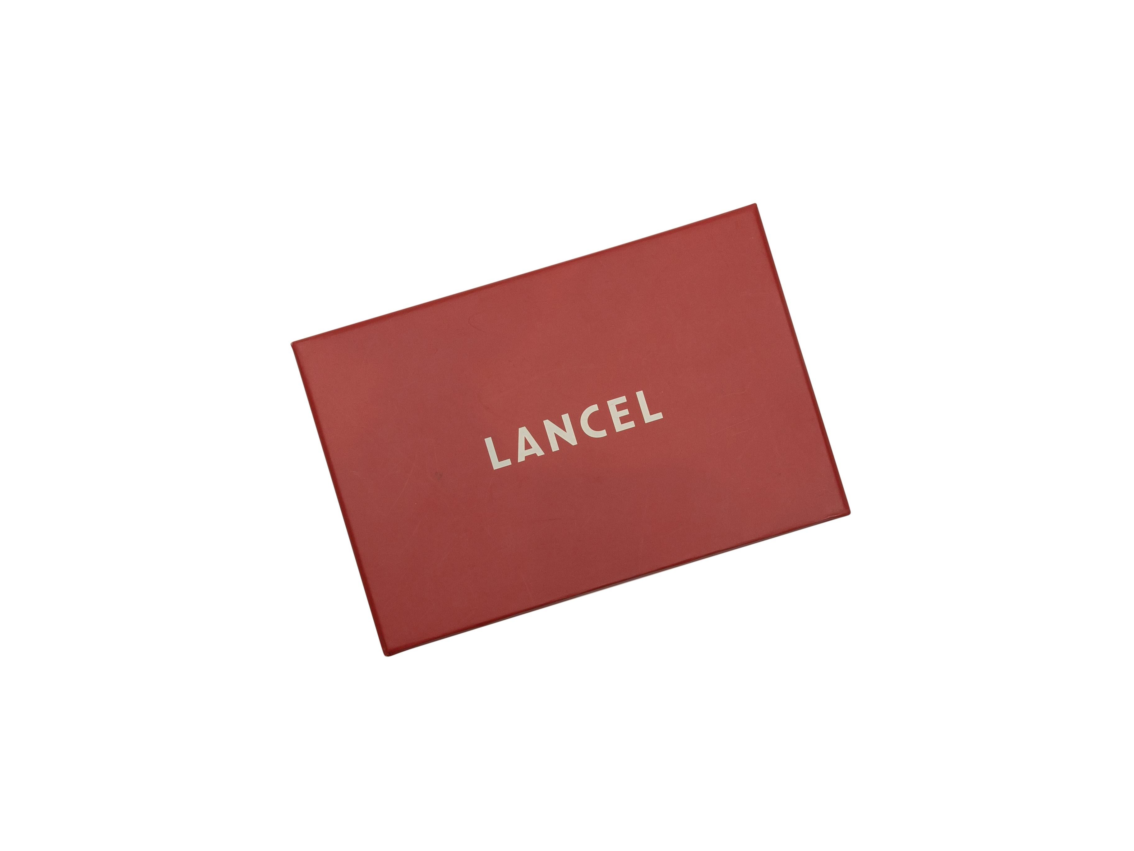 Lancel Beige Leather Wallet 1