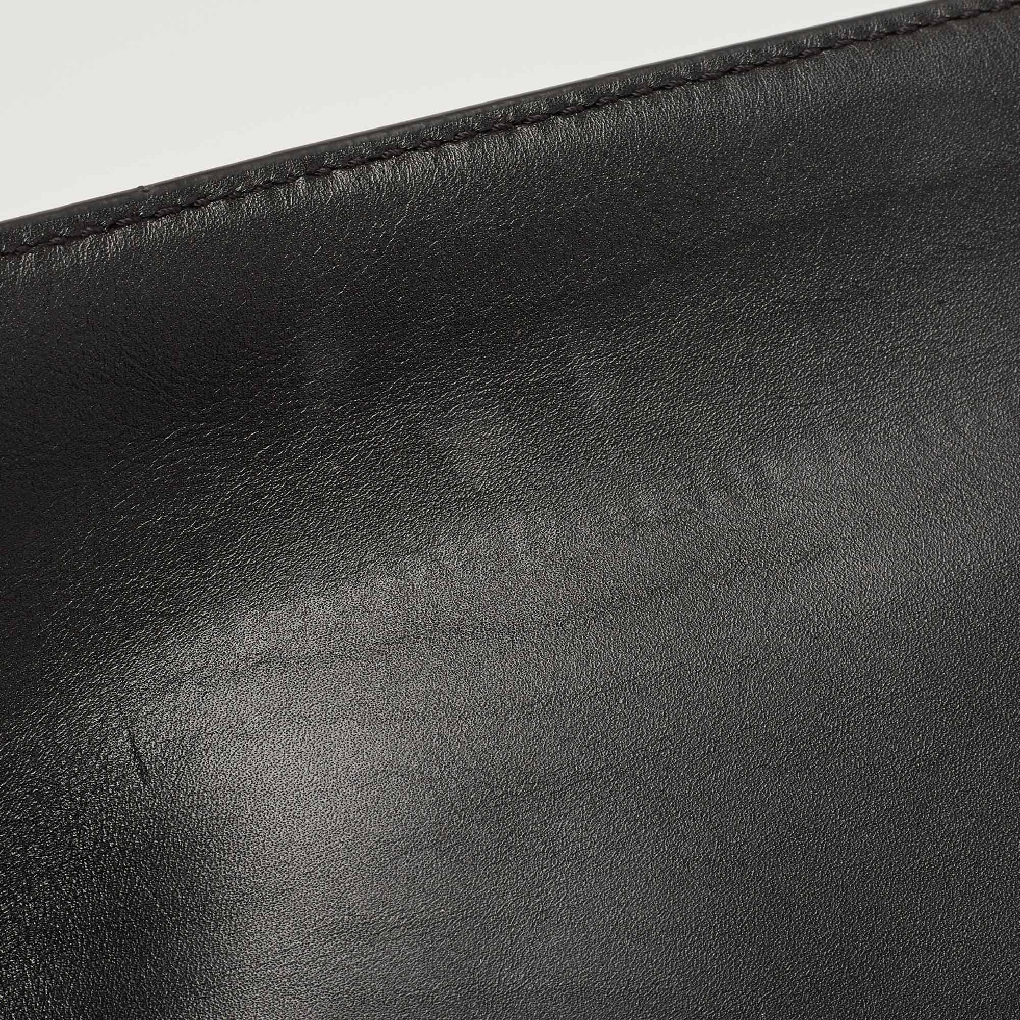 Lancel Black Leather L De Lancel Top Handle Bag 11