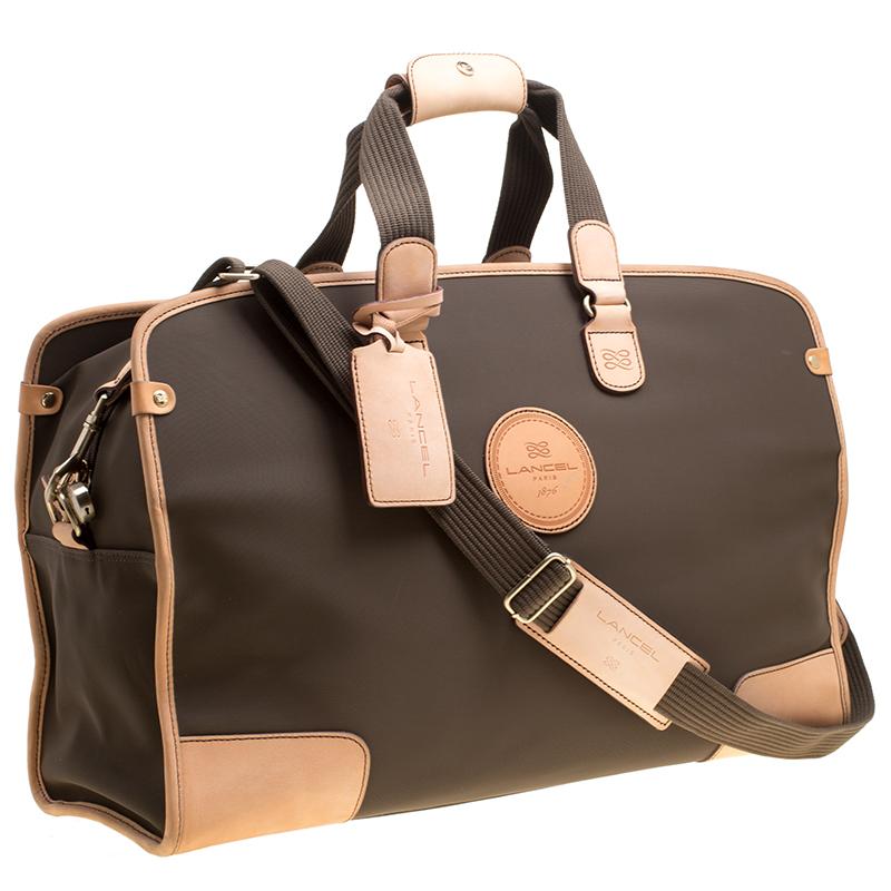 lancel travel bag