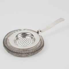 Lancel Paris, colino per cocktail in argento per Boston Shaker