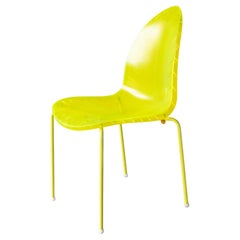 Lanceolata neongelb  Platt und Young  Y2K-Stil Design Space Age