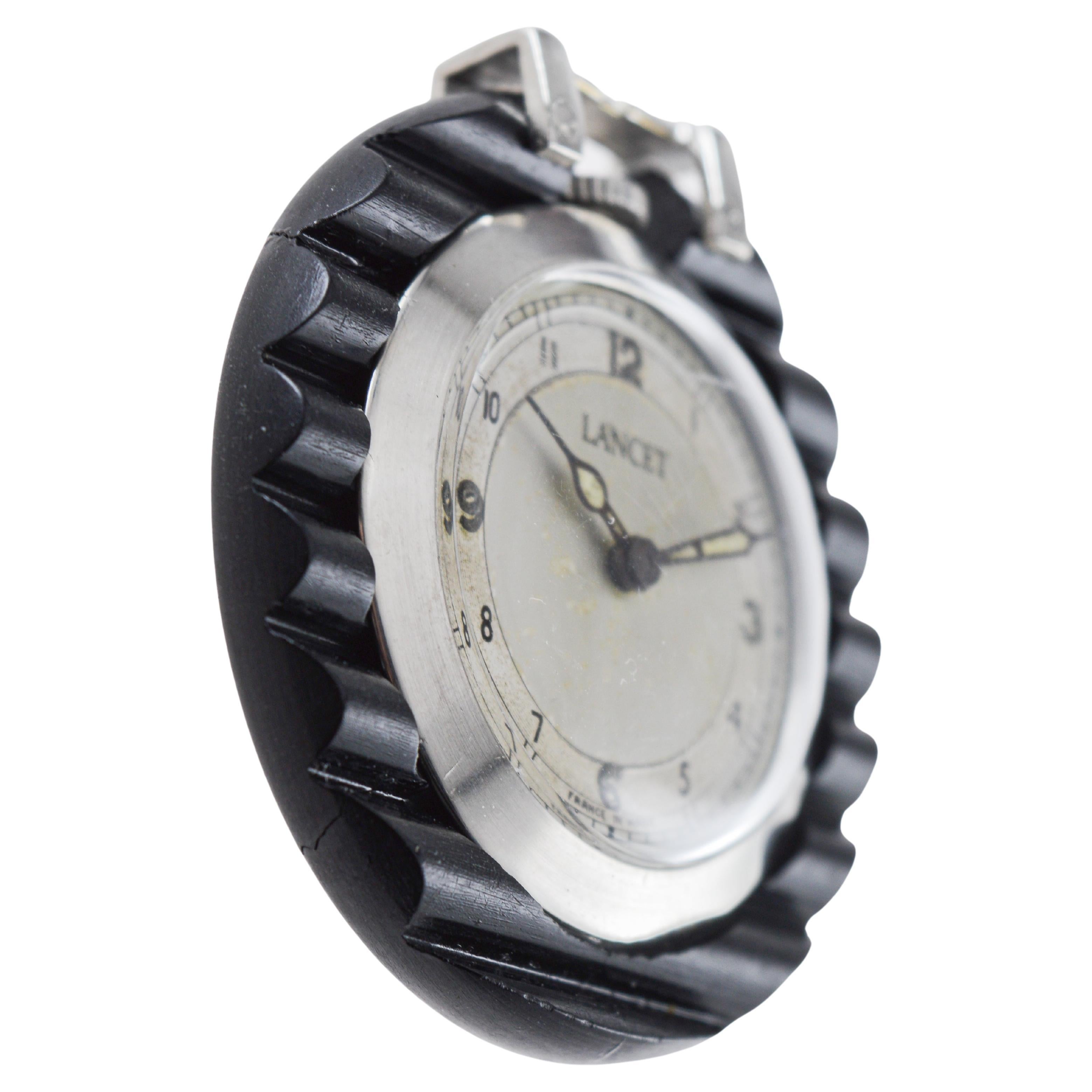Lancet Made in France for Famous Accessories House 1920's Art Deco For Sale 1