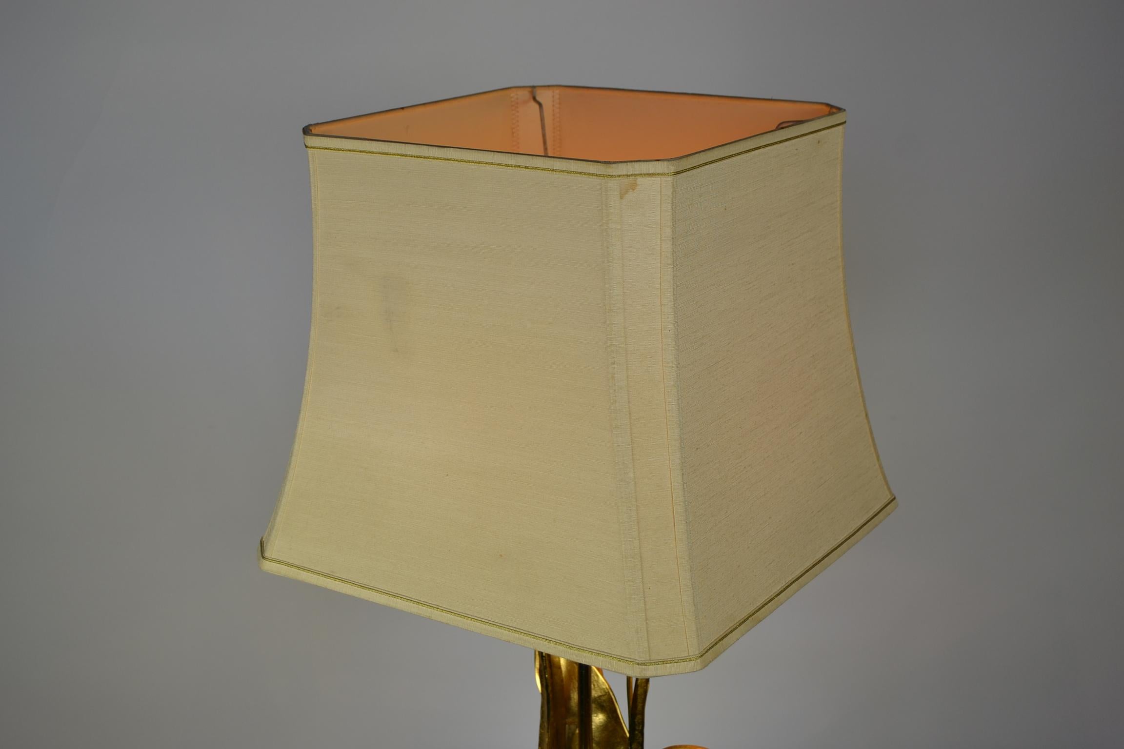 Brass Bird Table Lamp by Lanciotto Galeotti for L' Originale, Italy, 1970s 7