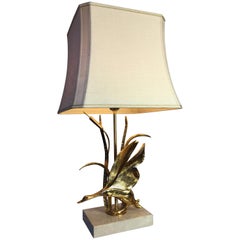 Brass Bird Table Lamp by Lanciotto Galeotti for L' Originale, Italy, 1970s