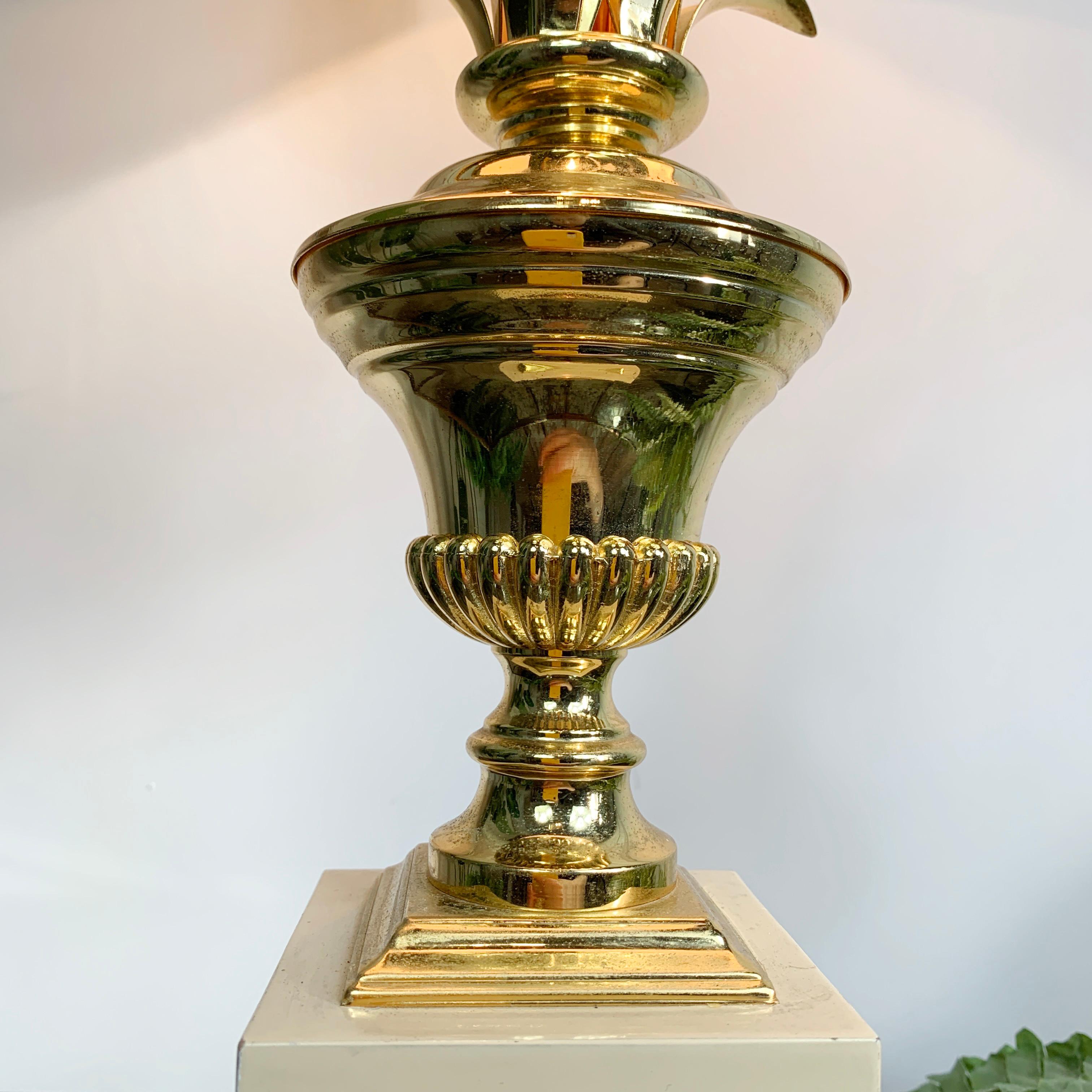 Lampada da tavolo Lanciotto Galeotti Gold Italia 1970 per L'Originale in vendita 2