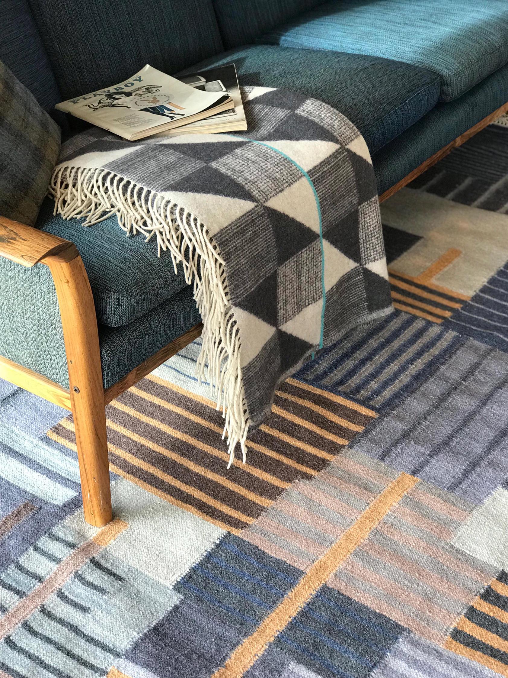 Post-Modern Land Rug by Volver Studios For Sale