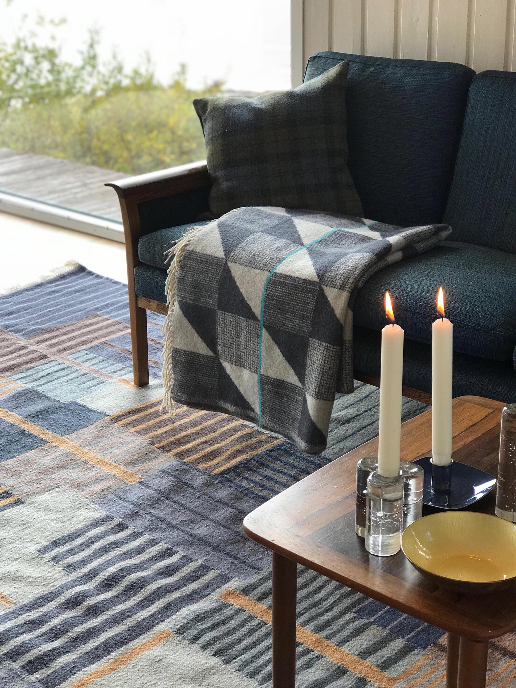 Norwegian Land Rug by Volver Studios For Sale