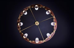Landbridge Lighting Bank-made WRL Wolsey Ring Light Kronleuchter