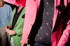 Blue, Green, Pink, With Flamingos, Mar-a-Lago, High Season series, Palm Beach