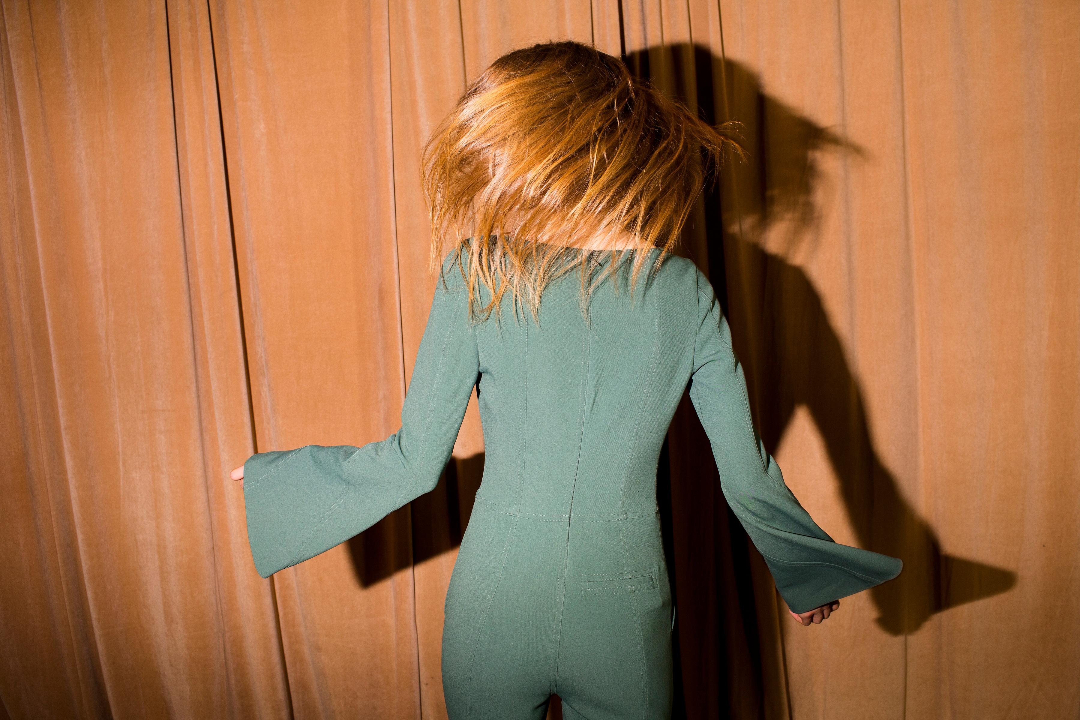 Landon Nordeman Figurative Photograph - "Front Back (at Sies Marjan)" - Abstract Fashion Photography