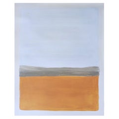 Paysage, acrylique sur papier Livraison gratuite
