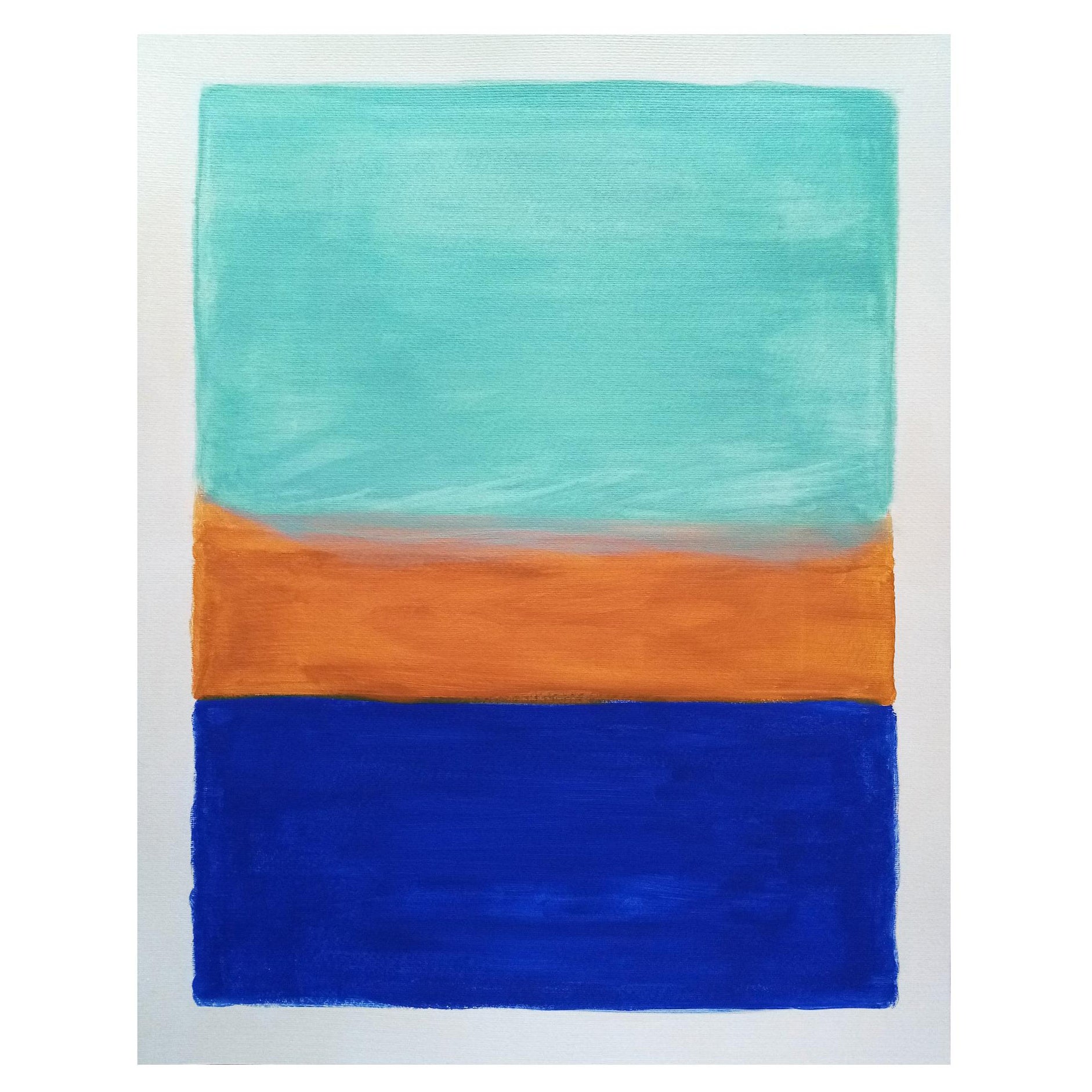 Landschaft, Acryl auf Papier   kostenlose Lieferung im Angebot