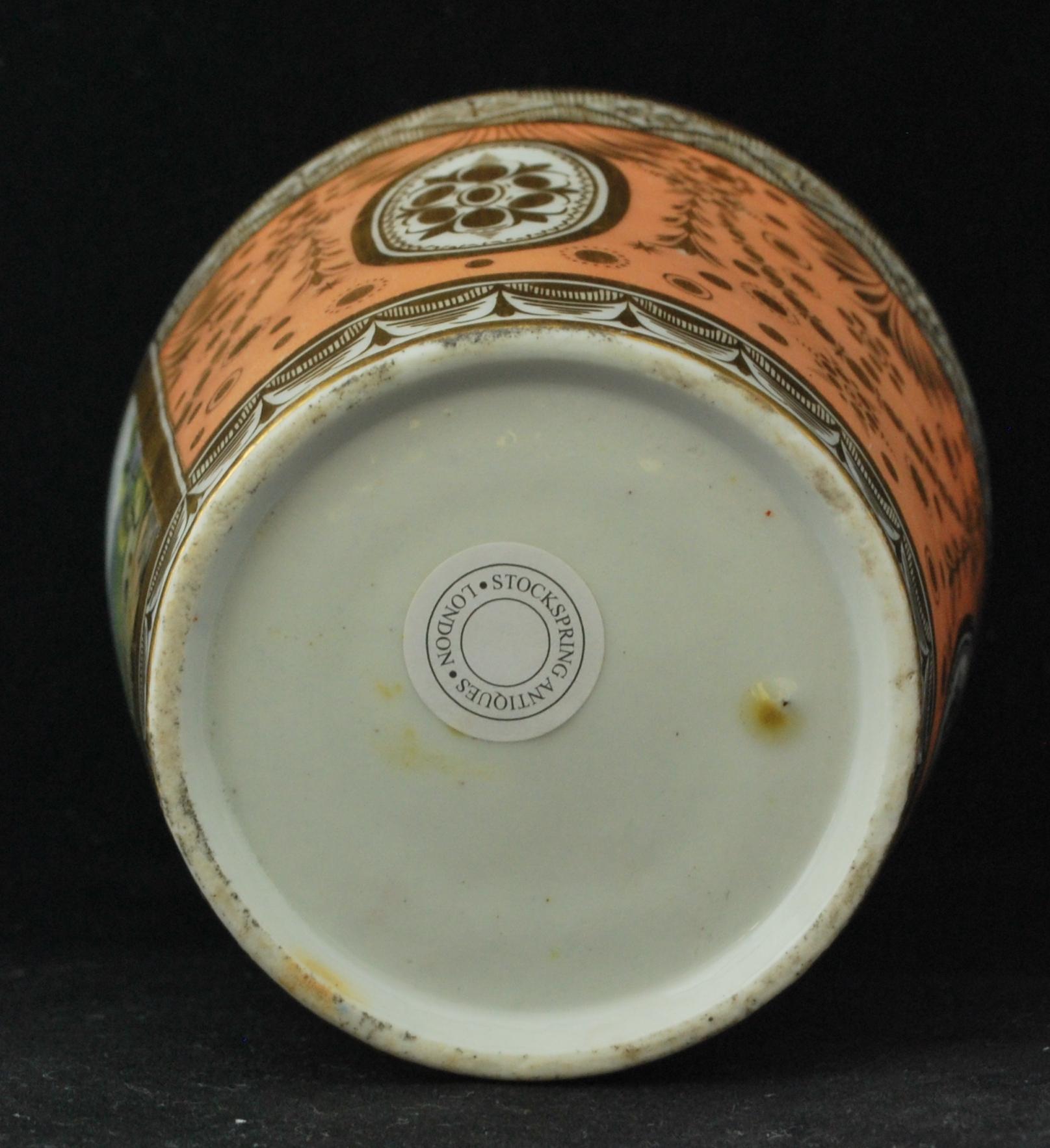 Landscape Beaker, Chamberlain Worcester, circa 1790 In Excellent Condition In Melbourne, Victoria