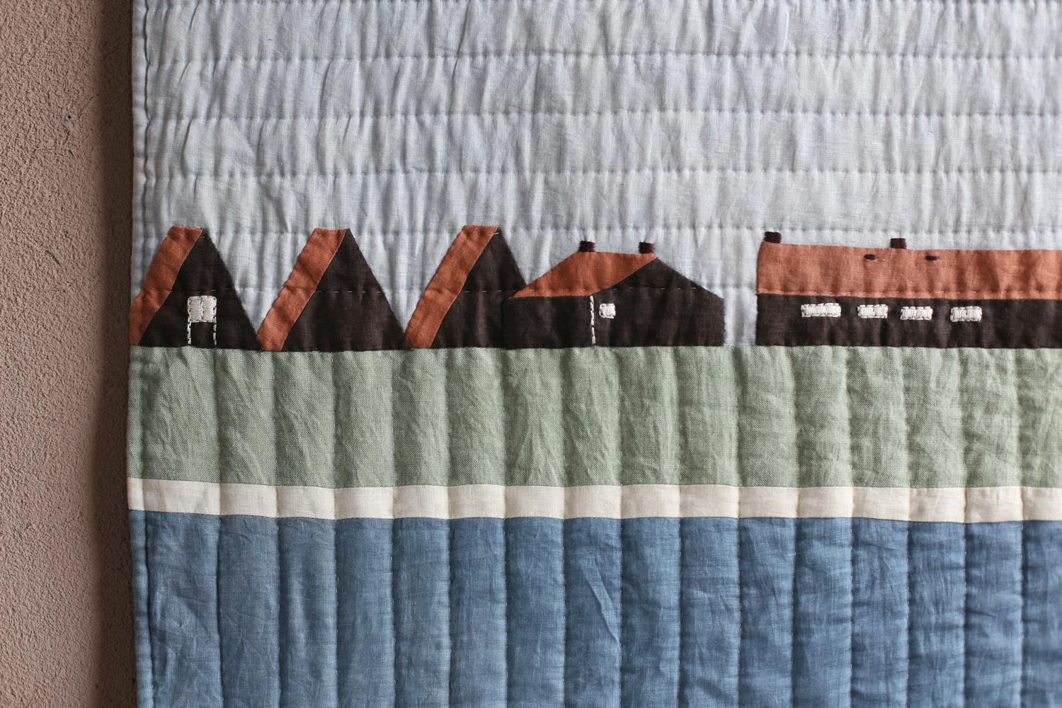 Quilted Landscape by Blue Tip Atelier