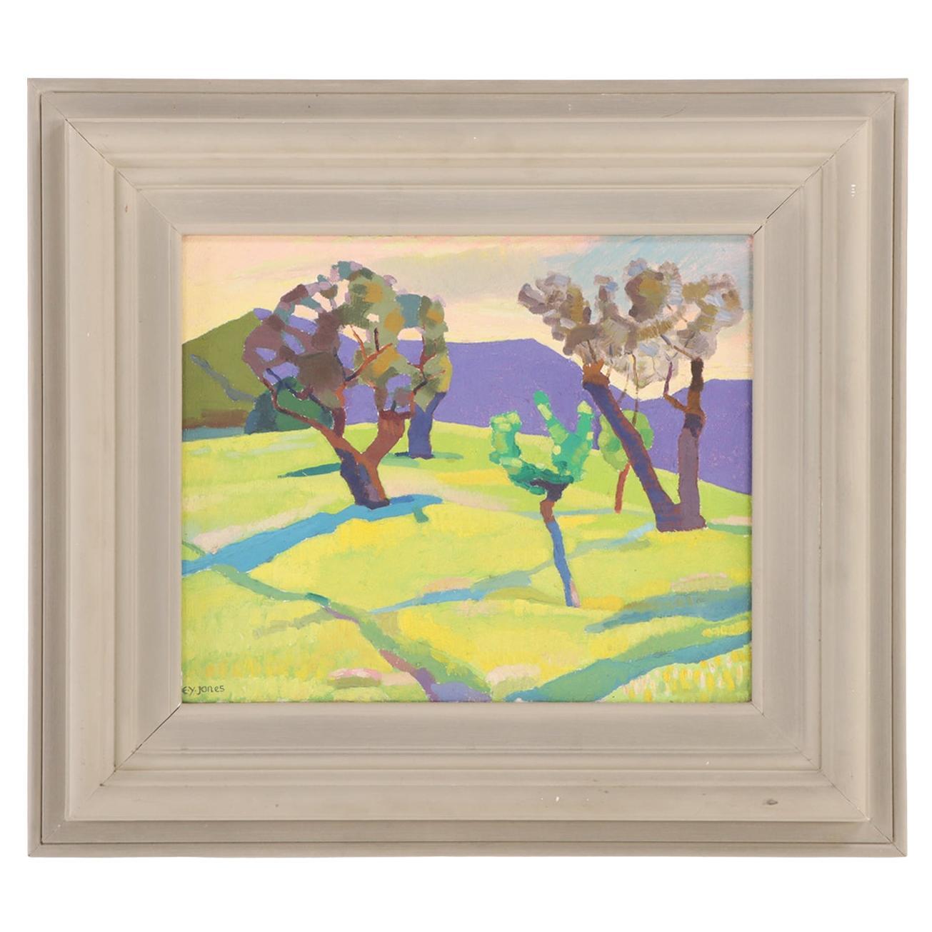 Landschaft von Ernest Yarrow-Jones (Brite, geb. 1872 - gest. 1951)