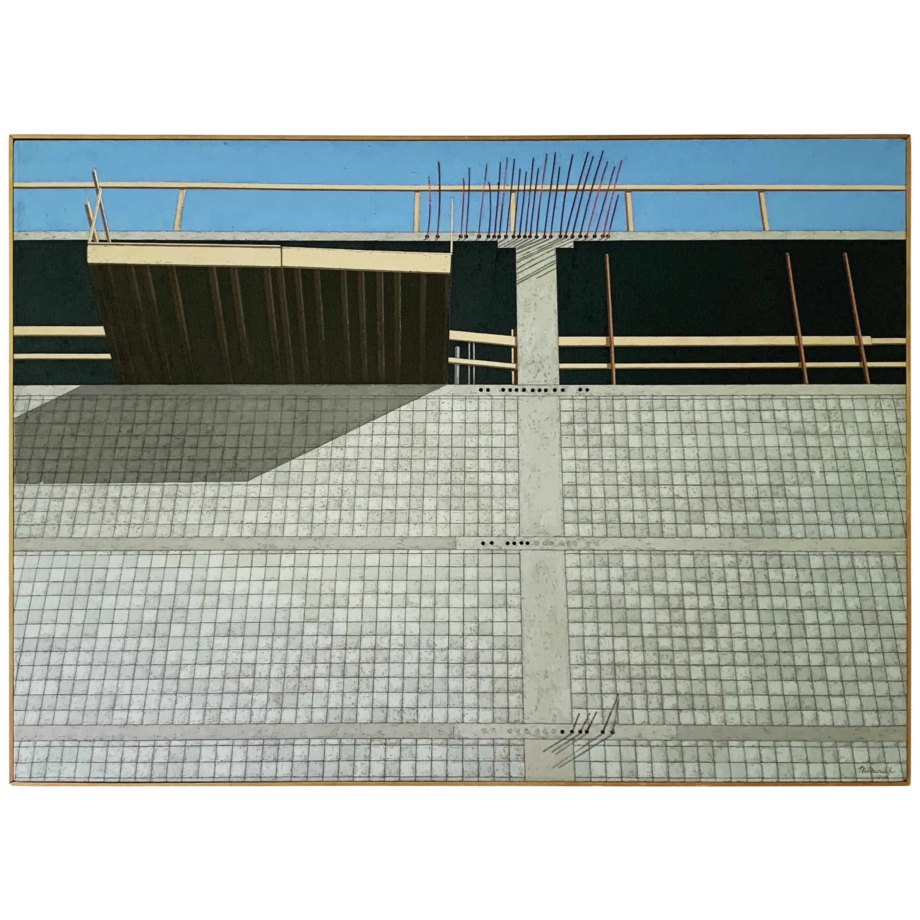 Landscape by Keith McDaniel Titled "Copley Place"