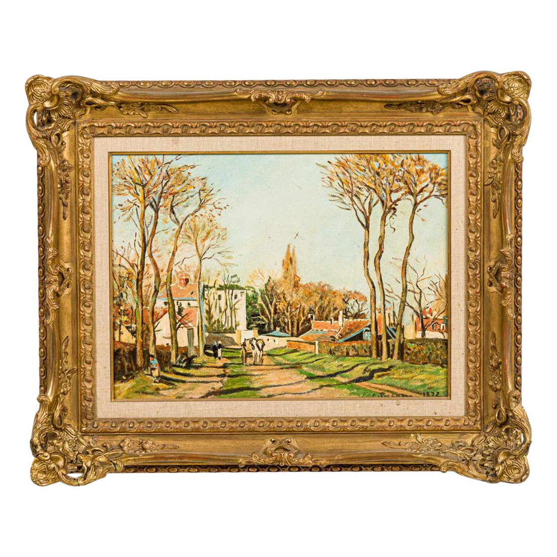 Landscape "Entrance to Village" For Sale