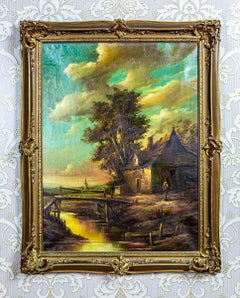 Landscape in a Golden Frame, circa After 1945