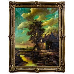 Landscape in a Golden Frame, circa After 1945