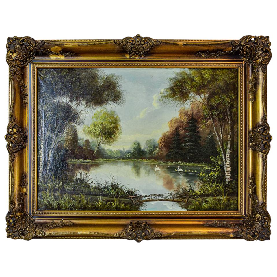 Landscape in a Golden Frame, the 20th Century at 1stDibs