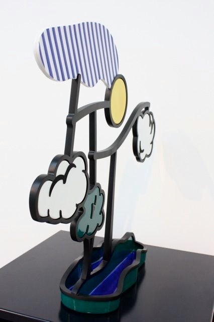French Landscape Mobile, Limoges by Roy Lichtenstein For Sale
