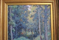 Landscape of the Ariege by Albert Regagnon Oil on Canvas