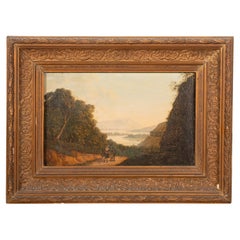 Paisaje. Óleo sobre lienzo. Siglo XIX.