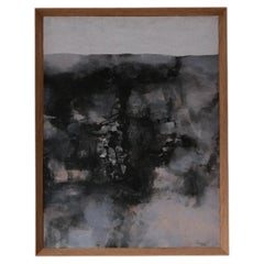Landscape Oil on Canvas by Angela Cassanello, Italy, 1966