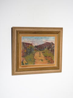Landscape Oil Painting by Bror Forsell, Sweden