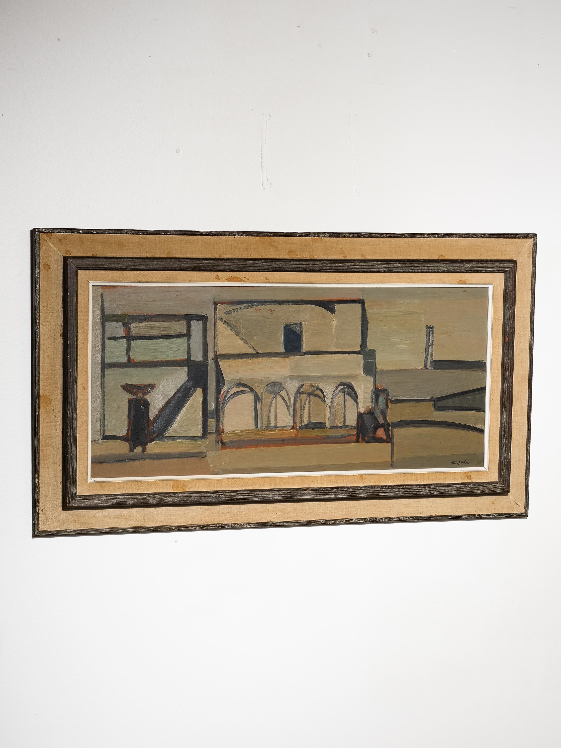 Signed oil painting 