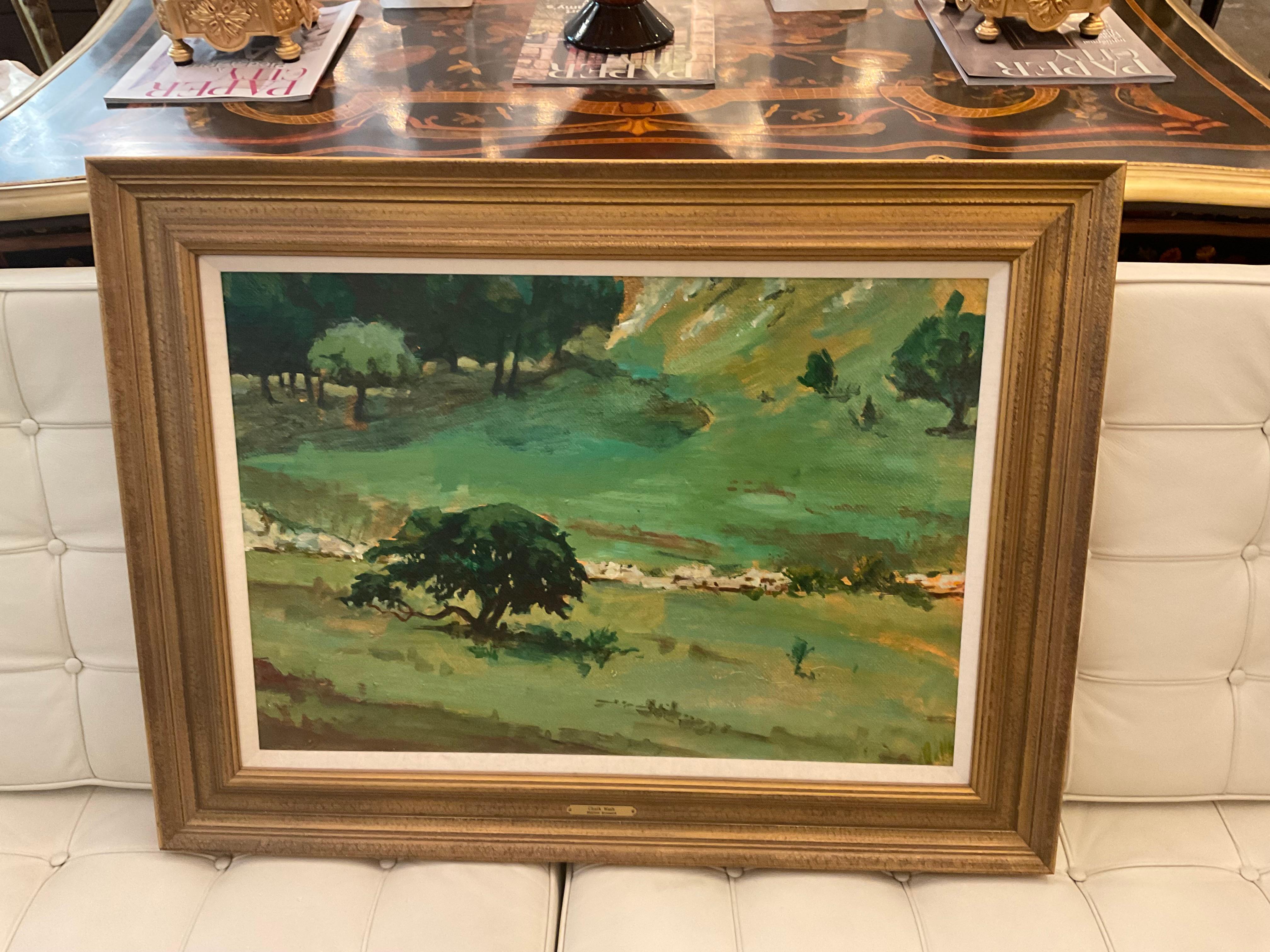 Landschaft, Ölgemälde von Matthew Broussard im Zustand „Gut“ im Angebot in Dallas, TX
