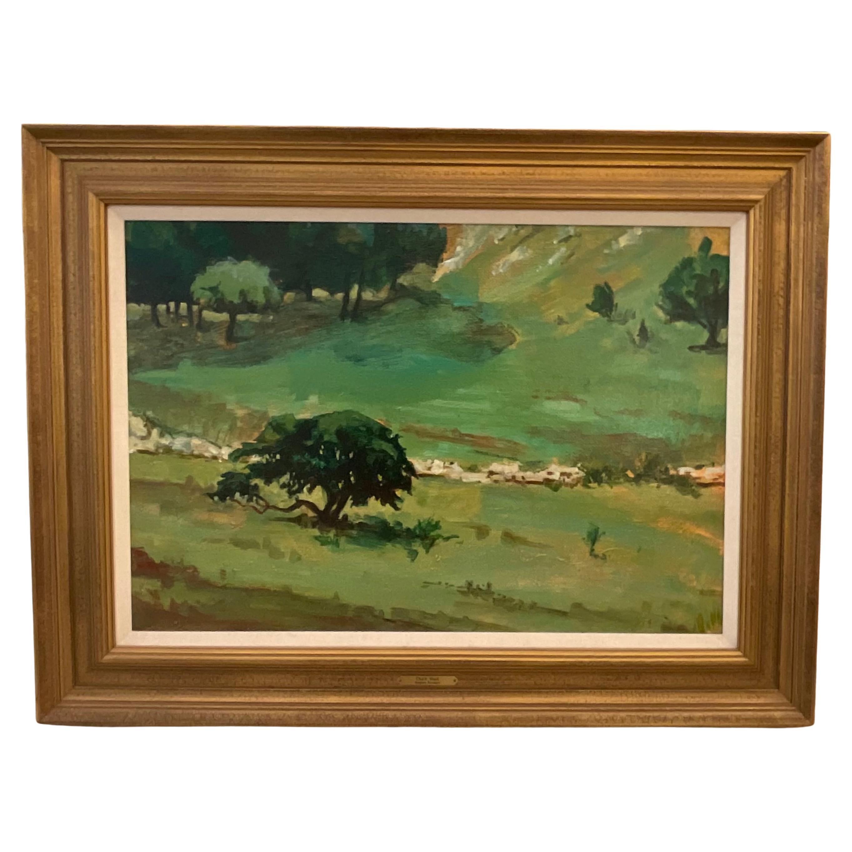 Landscape Oil Painting by Matthew Broussard